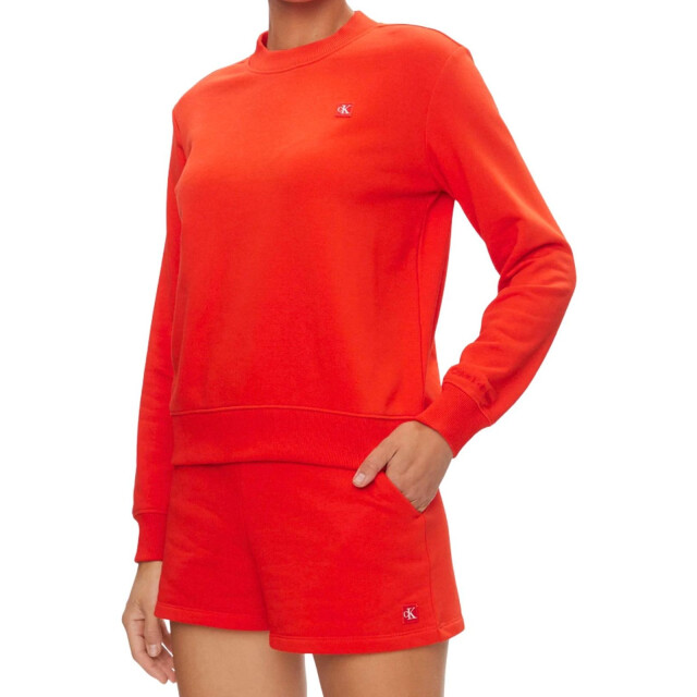 Calvin Klein Dames jeans sweatshirt UTNA1243_fieryred large