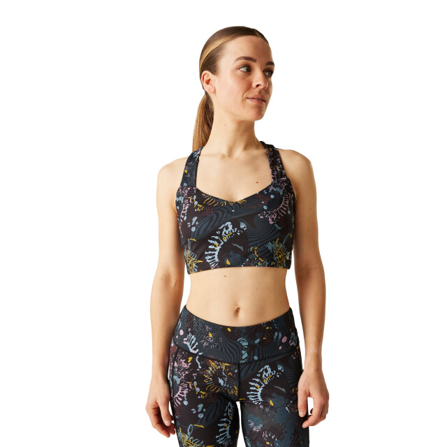 Dare2b Dames swift iii sportbeha UTRG11401_blackprint large