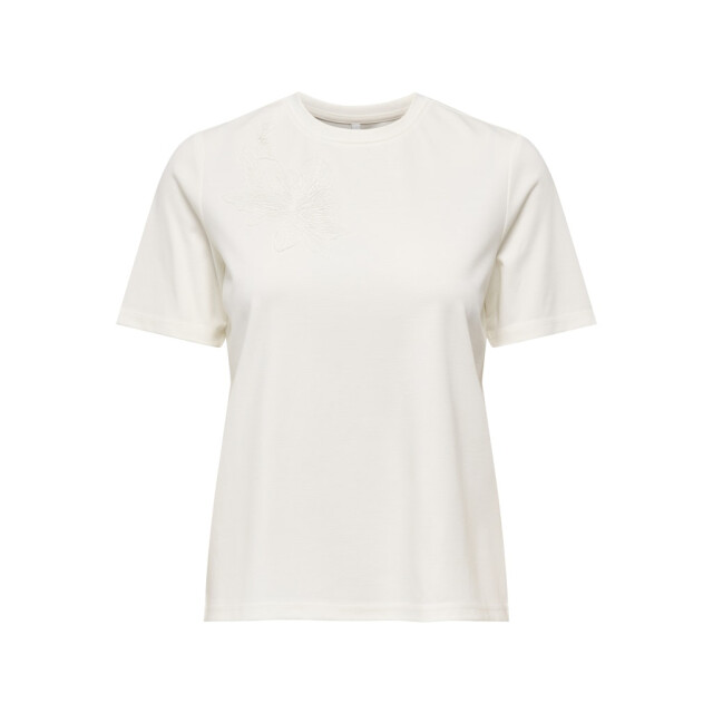 Only Onlsophia ss embroidery t-shirt box jrs off-white 4339.02.0125 large