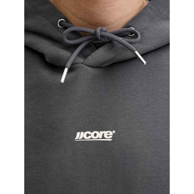 Jack & Jones Jcoclub backprint sweat hood antraciet 5209.85.0009 large