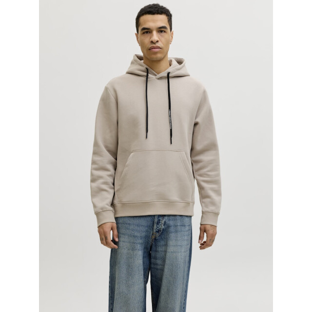 Jack & Jones Jcofusion sweat badge hood zand 5209.04.0016 large
