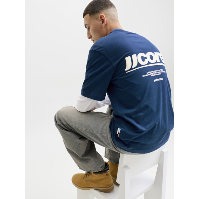 Jack & Jones Jcoclub back text prnt tee ss crew neck raf 5339.33.0026 large