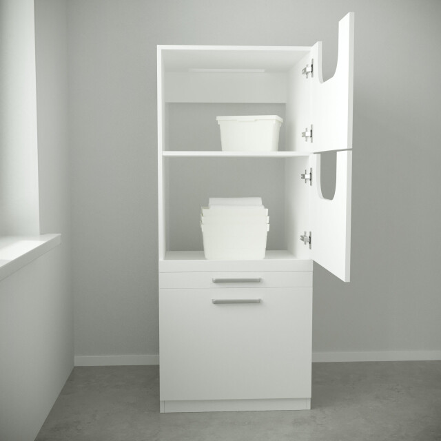 Wasophoogte Multifunctionele waskast module z16 perle taupe 3442940 large