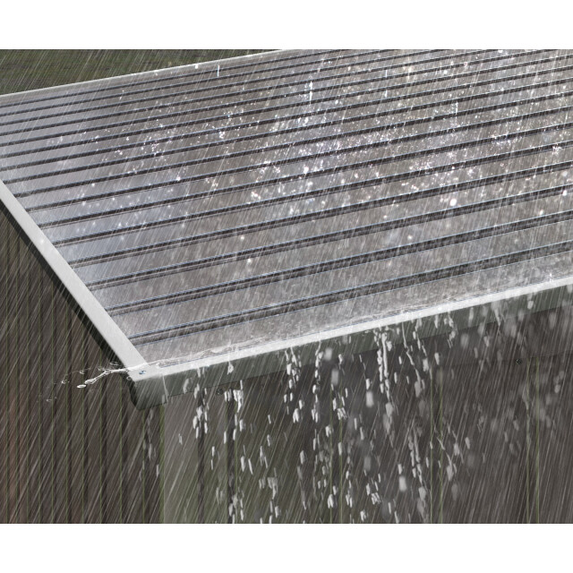 4goodz Metalen gereedschapsschuur 2,81m² 154x206,5x181 cm met bodemframe 3357698 large