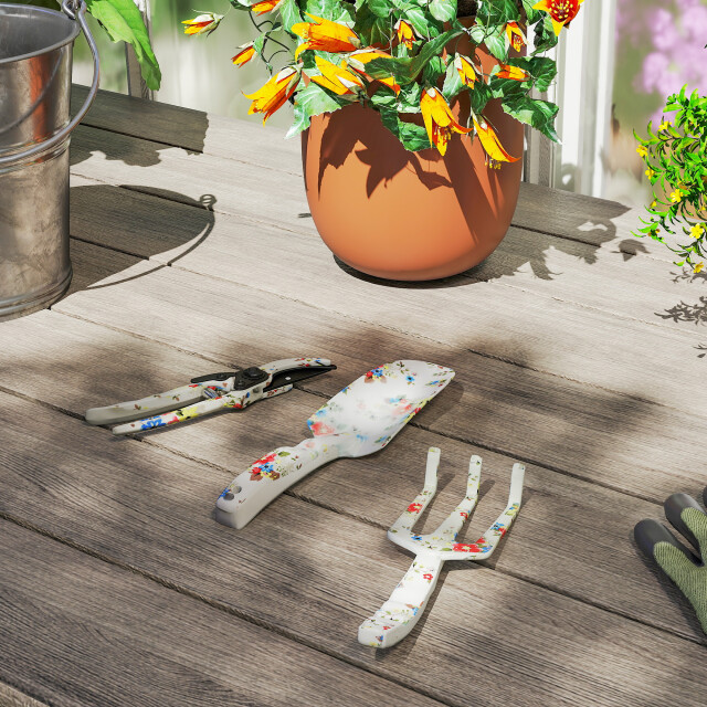 4goodz Set 3 delig tuingereedschap bloem decor 3488786 large