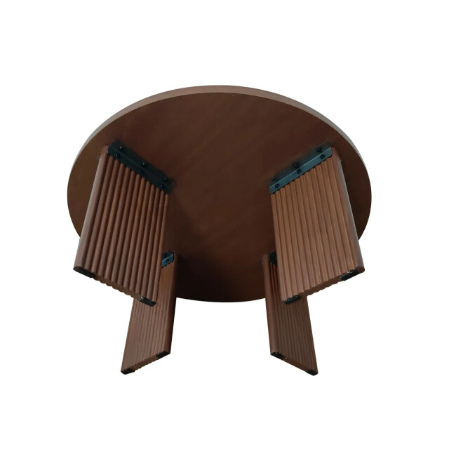 CaliCosy Ronde salontafel Ø80 cm in walnootdecor naia 3487922 large