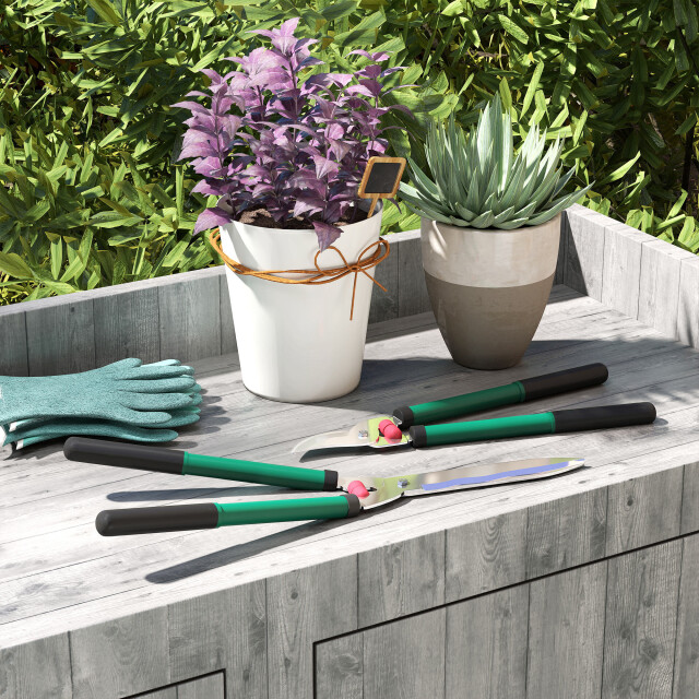 4goodz Takkenschaar heggenschaar set 2-delig meslengte 40 cm 3488785 large