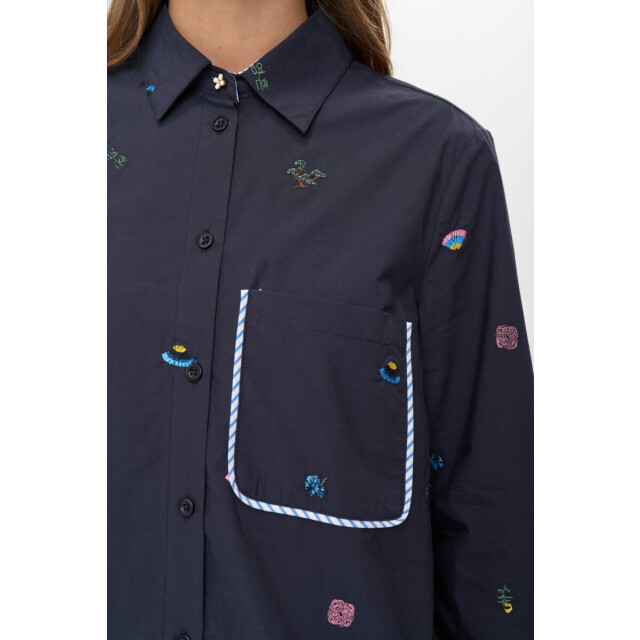 Nümph Nuchiro blouse 705906-sapphire 705906-3038 large