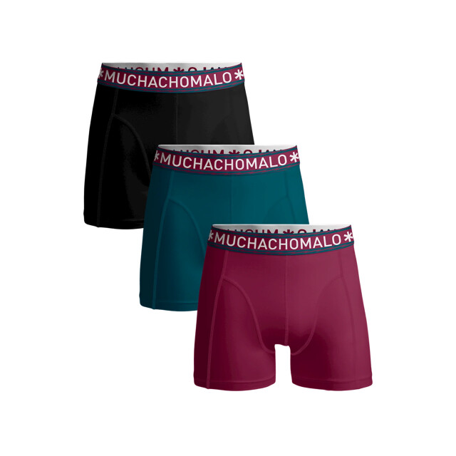 Muchachomalo Heren 3-pack boxershorts effen SOLID1010-473 large