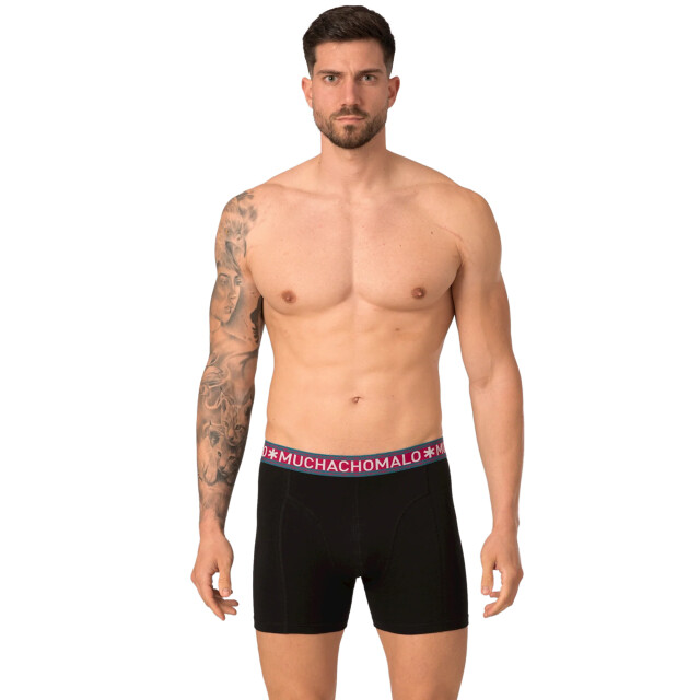 Muchachomalo Heren 3-pack boxershorts effen SOLID1010-473 large
