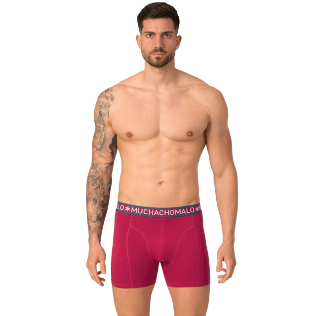 Muchachomalo Heren 3-pack boxershorts effen SOLID1010-473 large