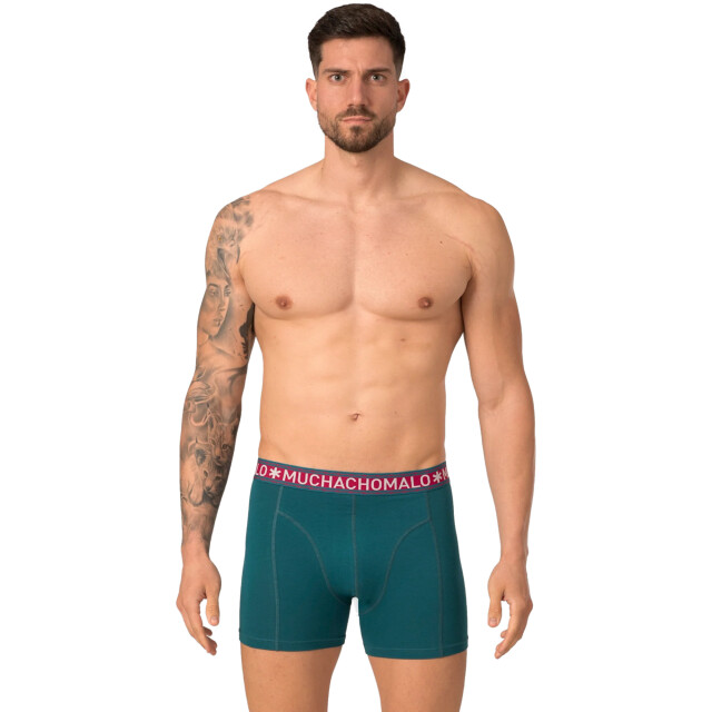 Muchachomalo Heren 3-pack boxershorts effen SOLID1010-473 large