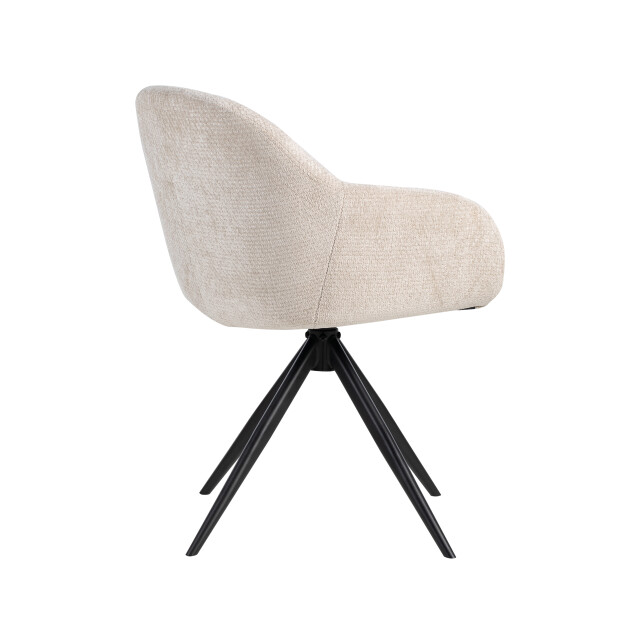 Label51 Eetkamerstoel fiby naturel 60x80x62 cm set van 2 3491041 large