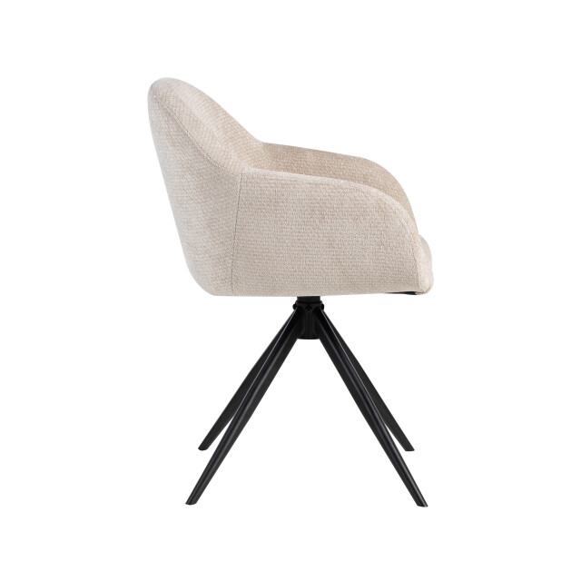 Label51 Eetkamerstoel fiby naturel 60x80x62 cm set van 2 3491041 large