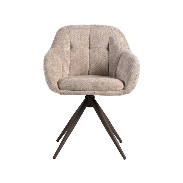 Label51 Eetkamerstoel esma clay 59x80x62 cm set van 2 3491057 large