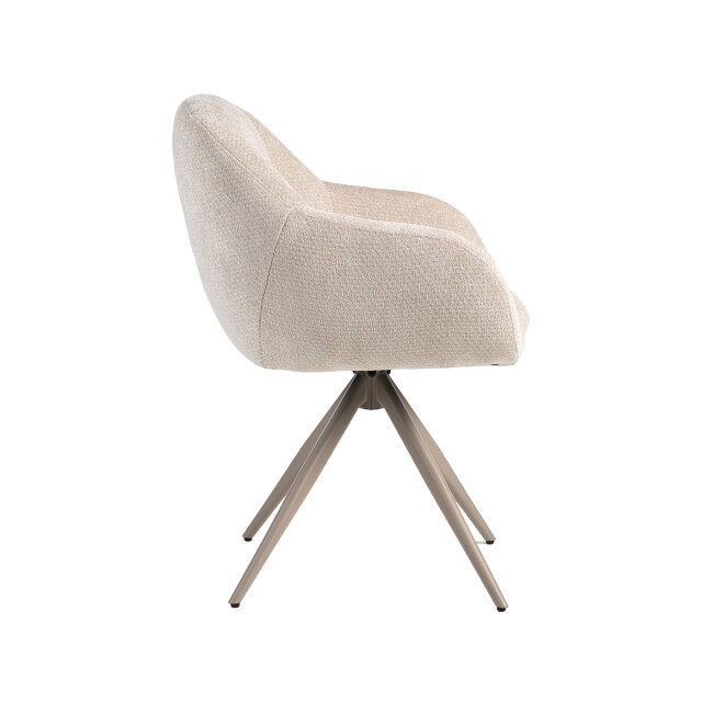 Label51 Eetkamerstoel esma naturel 50x80x62 cm set van 2 3491031 large