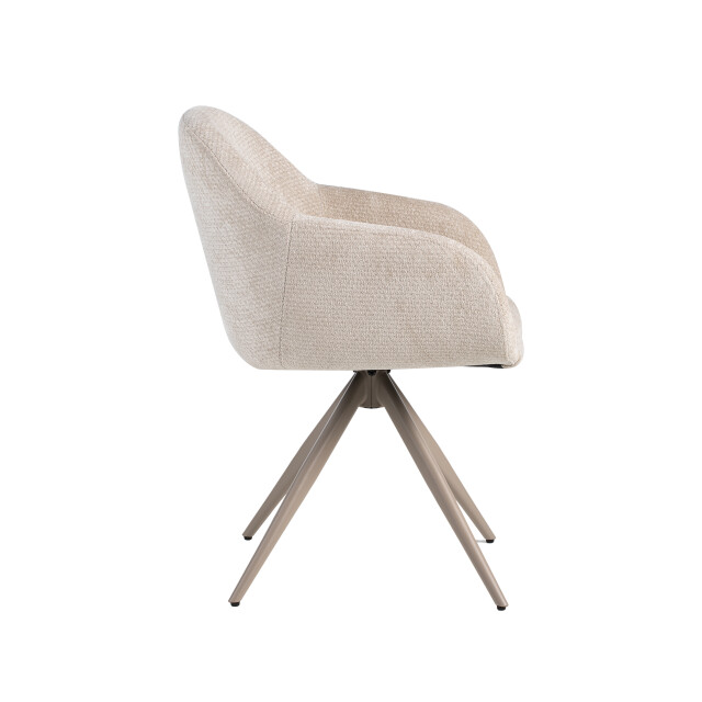 Label51 Eetkamerstoel fiby naturel 60x80x62 cm set van 2 3491037 large