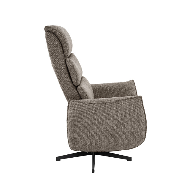 Label51 Fauteuil goteborg mushroom royal boucle 2-motorig 75x85x118 cm 3491192 large