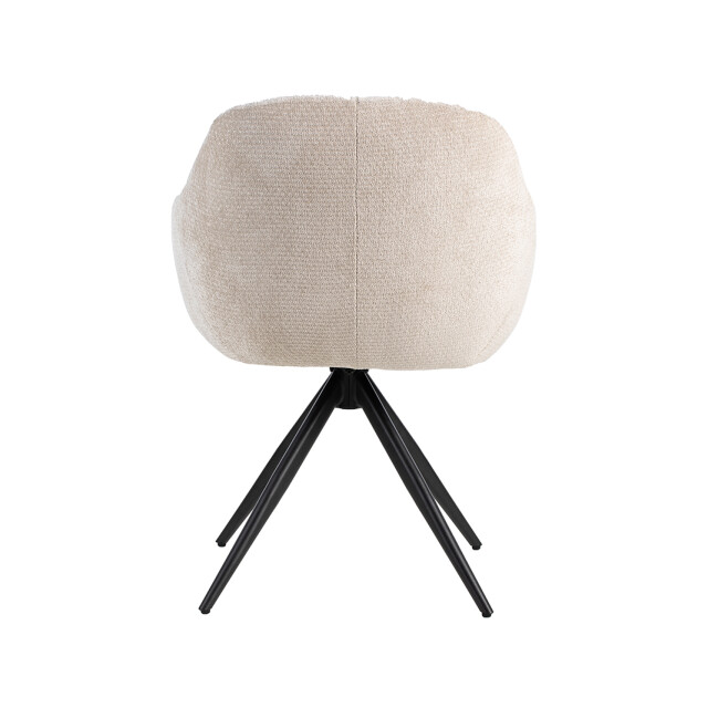 Label51 Eetkamerstoel esma naturel 60x80x62 cm set van 2 3491052 large