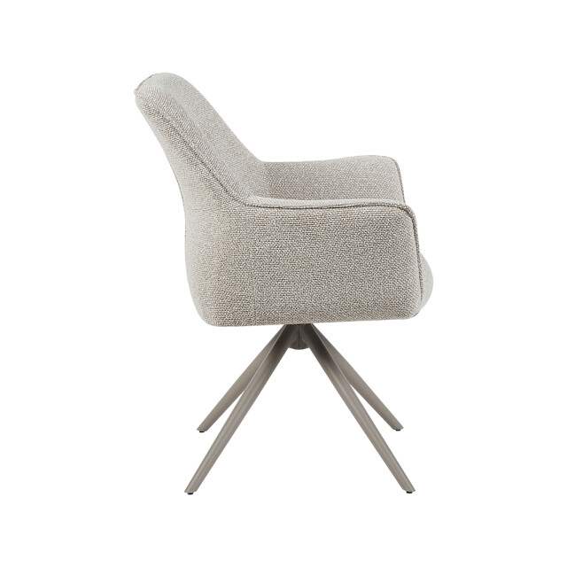 Label51 Eetkamerstoel kimora naturel 47x86x66 cm set van 2 3491074 large