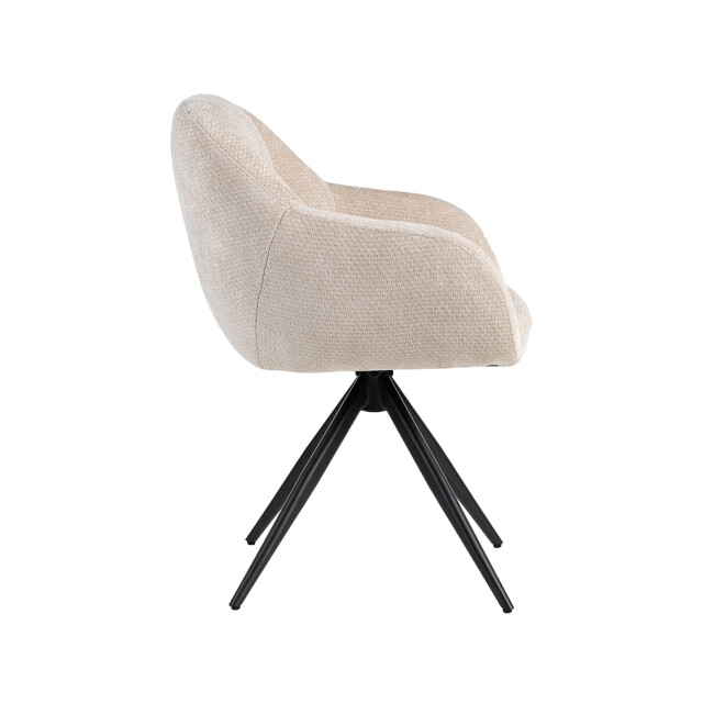 Label51 Eetkamerstoel esma naturel 60x80x62 cm set van 2 3491052 large