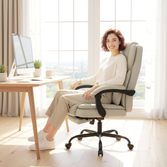 4goodz Directiestoel draaistoel kantoorstoel in kunstleer 3488789 large