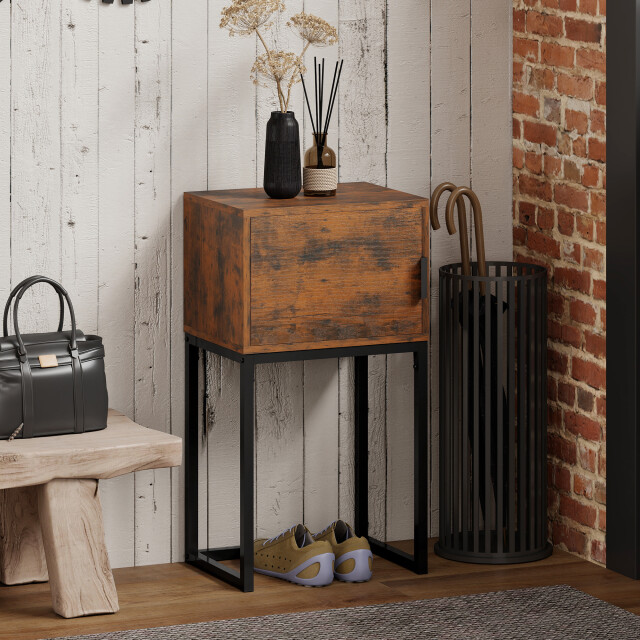 4goodz Sidetable consoletafel industrial smal 30x40x76 cm - 3488788 large