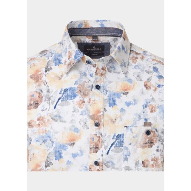 Casamoda Casual hemd lange mouw kent casual fit 126130340/100 204674 large