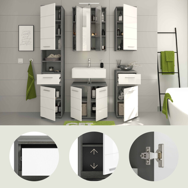 Furnilux Blake badkamercombinatie 3254630 large