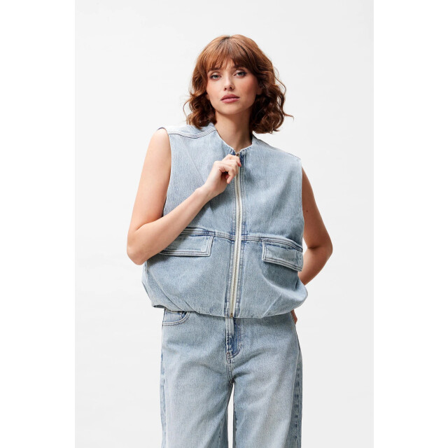 Catwalk Junkie 2601022404 denim bodywarmer 2601022404 Denim bodywarmer large