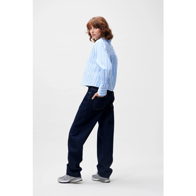 Catwalk Junkie 2601021604 striped blouse with elastic cuff 2601021604 Striped blouse with elastic cuff large