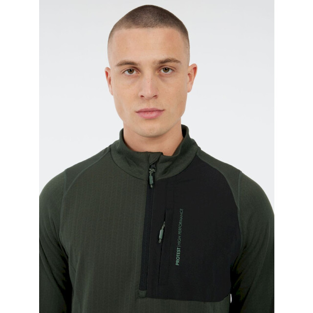 Protest catcher 1/4 zip active top skipully met rits heren - 071080_370-L large