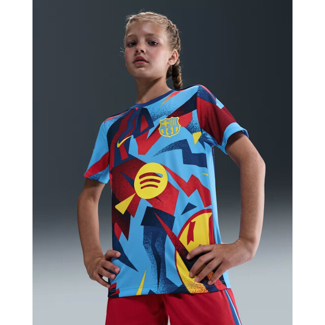 Nike fcb y nk df acdpr ss top kpmse replica voetbal trainingshirt korte mouw jongens - 072928_200-S large