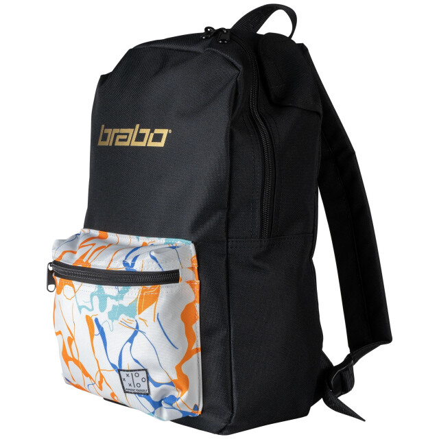 Brabo backpack force black/marble white hockey rugzak - 070972_999-ONESIZ large
