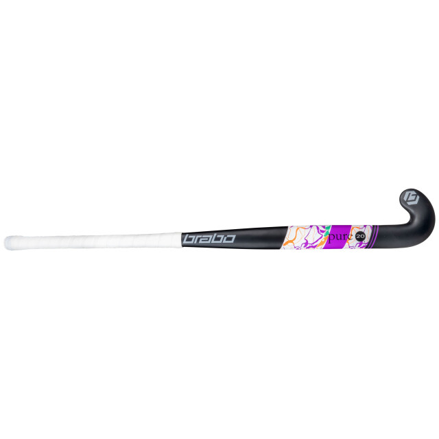 Brabo g-force pure 20 black/purple hockeystick composite jongens - 070951_999-34 large