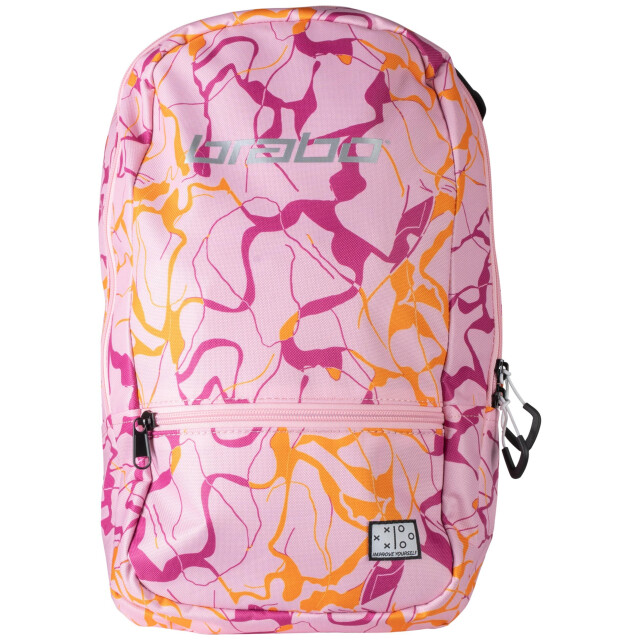 Brabo backpack fun marble pink hockey rugzak - 070965_705-ONE large