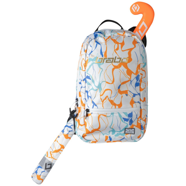 Brabo backpack fun marble white hockey rugzak - 070966_105-ONE large