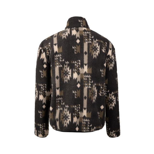 Brunotti kelstyn-print men fleece skipully met rits heren - 070300_500-M large