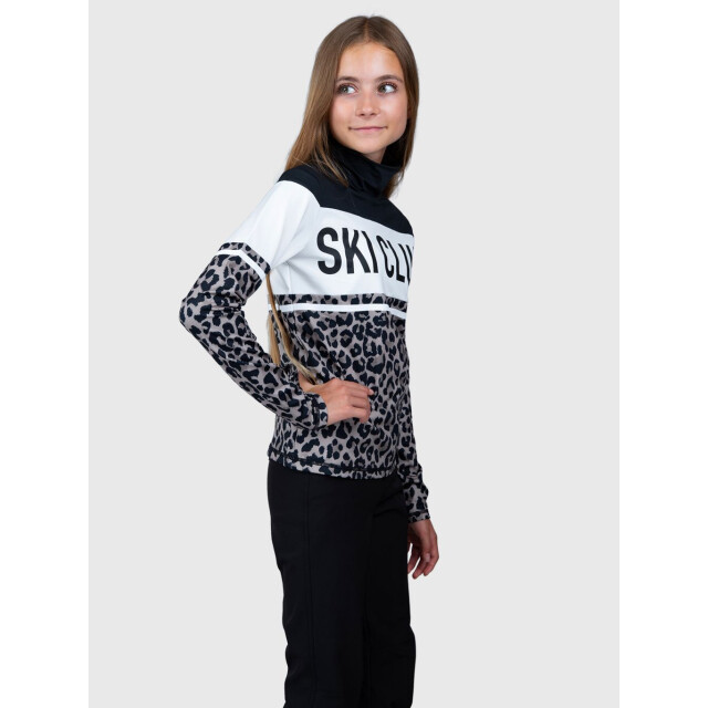 Brunotti kohlky-print girls fleece skipully met rits meisjes - 070317_500-152 large