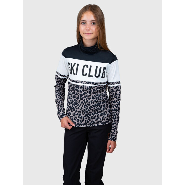 Brunotti kohlky-print girls fleece skipully met rits meisjes - 070317_500-152 large