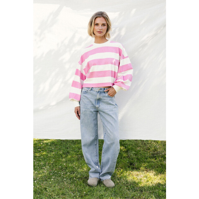 Catwalk Junkie 2601020404 oversized striped long sleeve 2601020404 Oversized striped long sleeve large