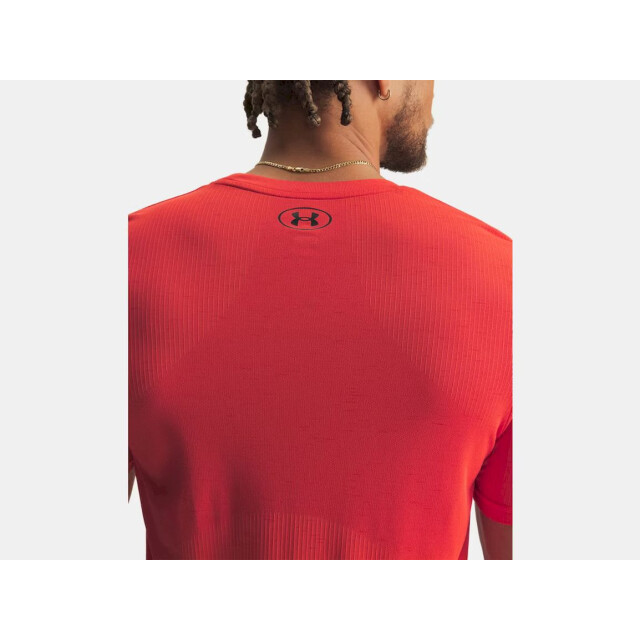 Under Armour vanish seamless ss-red training t-shirt korte mouw heren - 074478_600-L large