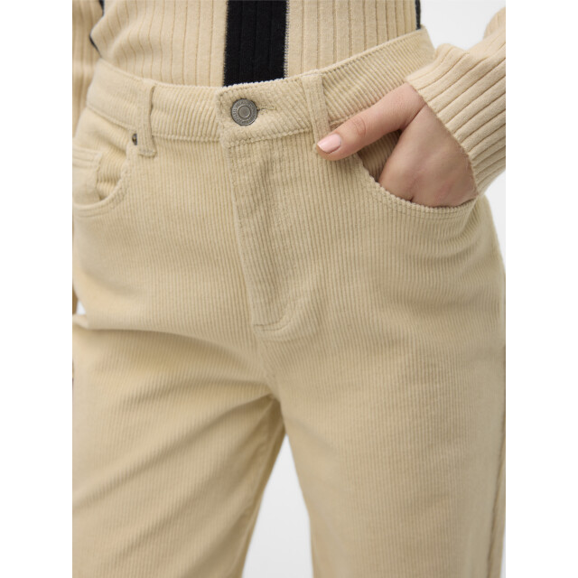 Vero Moda vmtessa hr wide corduroy pants ga n 10315350 oatmeal 06541.941.0019 large