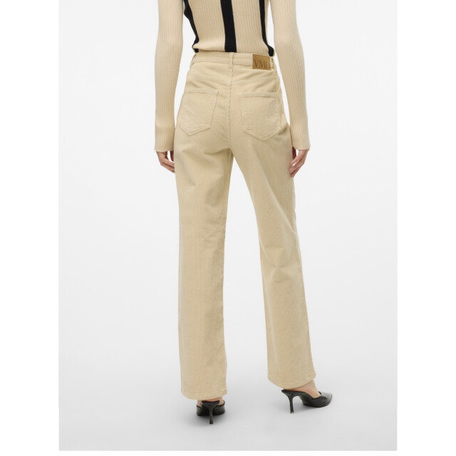 Vero Moda vmtessa hr wide corduroy pants ga n 10315350 oatmeal 06541.941.0019 large