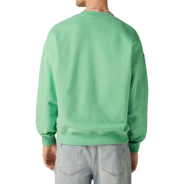 Calvin Klein Heren neptunes wave logo sweatshirt UTNA1254_green large