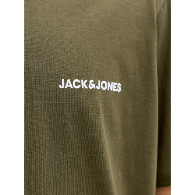 Jack & Jones Heren korte shortama pyjamaset jaceverest groen/zwart 12273635-Grape Leaf Black shorts large