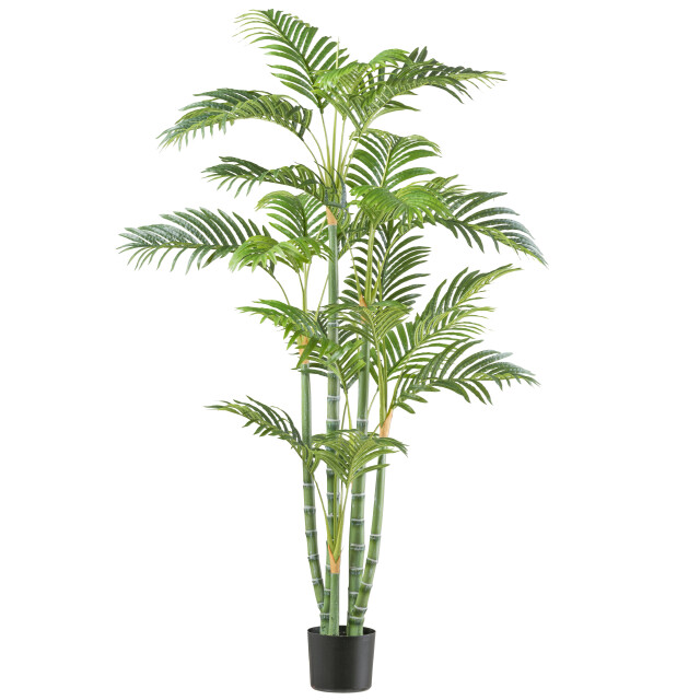 Kopu ® kunstplant bamboepalm 6 tak 115cm in pot - 3485233 large