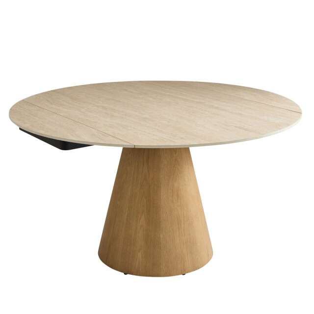 Signature Ronde keramische tafel met verlengstukken lumio 3492678 large