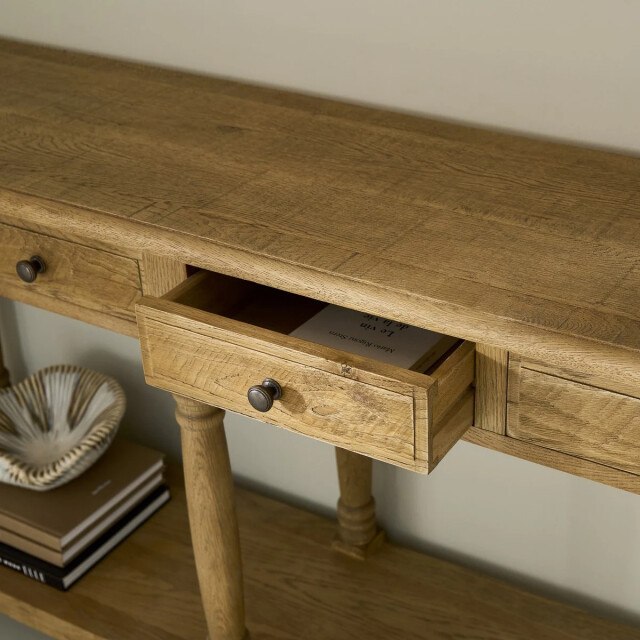 Signature Massief eiken console boissy 3492434 large