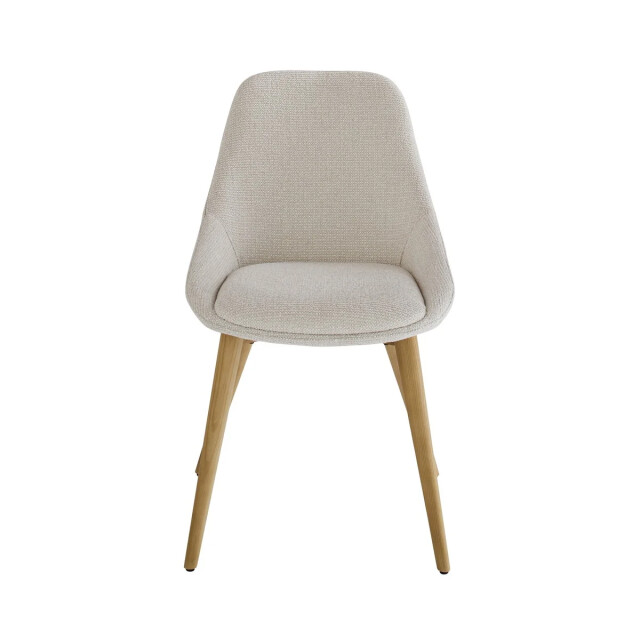 Signature Off-witte gestoffeerde stoel alba 3493123 large